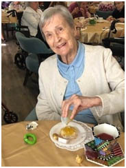 pet friendly assisted living community cabot cove assisted living residents tea party