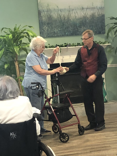 Find An Assisted Living or Memory Care Community assisted living entertainment with magician