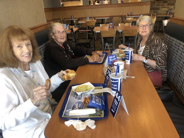 Header Cabot Cove of Large Assisted Living lunch outing trips