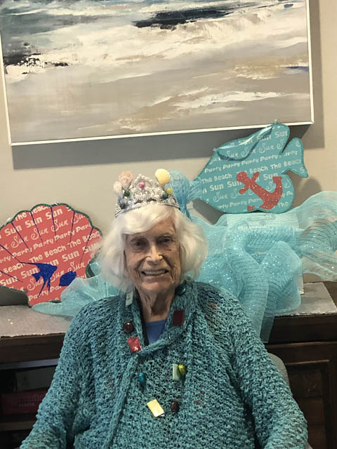 Cabot Cove of Largo resident celebrating